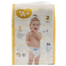 Best Selling Baby Care Products OEM Brand Disposable Breathable Baby Diaper From China Factory